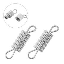 Zapięcie Skręcane, Stal Nierdzewna, Śrubowe, 16x4x4mm, Otwór: 2x1.5mm, 2szt (13WB33186)