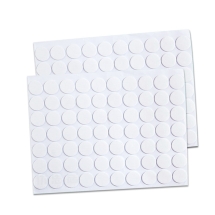 Samoprzylepne Akrylowe Krążki, Taśma Dwustronna, Bezbarwne, 25x1mm, 50 szt (13WB33246)