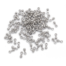 Підвіска обтяжувач для ланцюжків і намиста, Метал, Платина, 7х2.5мм, Отв-тя 1.5мм, (13WB33938)