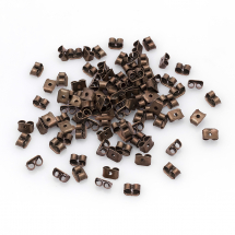 Zaślepki Żelazo 5x3.5mm Otwór 0.8-1mm Kolor: Miedziany 100szt (5WB7642)