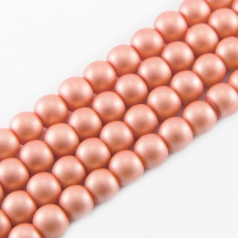 Perła Szklane Matowe 6mm 145szt/87cm/sznur (5WB7672)