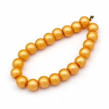 Perła Szklane Matowe 8mm 105szt/84cm/sznur (5WB7848)