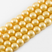 Perła Szklane Matowe 6mm 145szt/87cm/sznur (5WB7938)