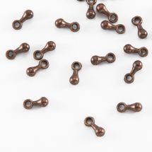 Підвіска обтяжувач для ланцюжків і намиста, Метал, Колір: Мідь, Розмір: 7х2.5мм, Отв-тя 1.5мм, (3WB2102)
