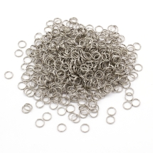 Ogniwka Podwójne Żelazne 7х1.4mm Kolor: Platyna 380szt/50g/opakowanie (3WB2991)