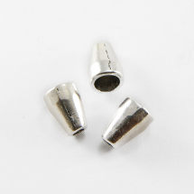 Stożek Nakładki na Koraliki Stop Metalowy 11х8mm i 2,5mm Kolor: Antyczne Srebro 10szt/opakowanie (2WB10109)