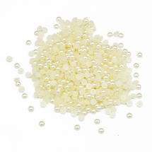 Kaboszony Akrylowe Imitacja Pereł 5x2.2mm Kolor: Kość Słoniowa ok. 670szt/25g (2WB13503)