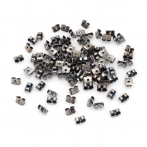 Zaślepki Żelazo 5x3.5mm Otwór 0.8-1mm Kolor: Stalowy 100szt (2WB13436)