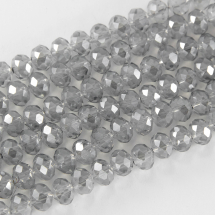 Koraliki Szklane Galwanizacja Fasetowane 3.5x2.5mm 140szt/36cm/sznur (2WB31034)