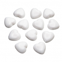 Kaboszony Akrylowe Imitacja Pereł 10.5x10.5x5mm Kolor: Kość Słoniowa 50szt (2WB30284)