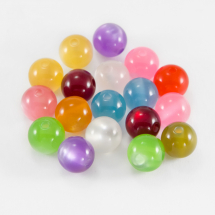 Koraliki z Żywicy 12mm Kolor: Mix Kolorów 20szt (14WB5989)