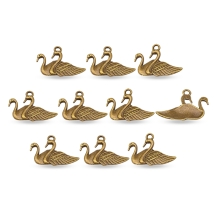 Zawieszka Stop Metalowy 30x20mm Kolor: Bronze 10szt (14WB8813)