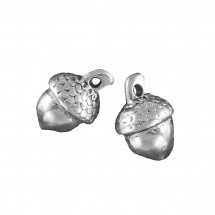 Zawieszka Stop Metalowy 15.5x10.5mm Otwór 2mm Kolor: Antyczne Srebro 5szt (14WB8925)