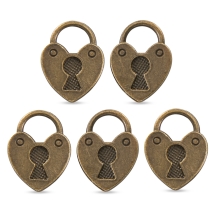 Zawieszka Stop Metalowy 22x16mm Kolor: Bronze 5szt (14WB8700)