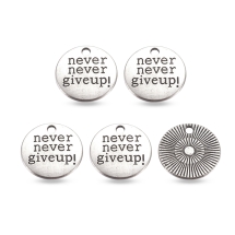 Zawieszka Stop Metalowy 20x2.5mm. Otwór 2mm Kolor: Antyczne Srebro 5szt (14WB8883)