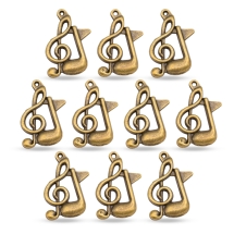 Zawieszka Stop Metalowy 20x15mm Kolor: Bronze 10szt (14WB8687)