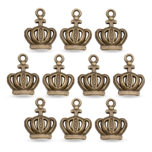 Zawieszka Stop Metalowy 20x15mm Kolor: Bronze 10szt (14WB8690)