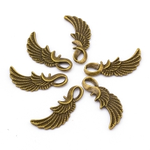 Zawieszka Stop Metalowy 32x15mm Kolor: Bronze 6szt (14WB8769)