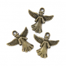 Zawieszka Stop Metalowy 21x20mm Kolor: Bronze 10szt (14WB8775)