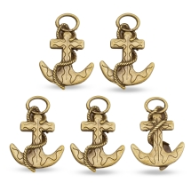 Zawieszka Stop Metalowy 31x23mm Kolor: Bronze 5szt (14WB8780)