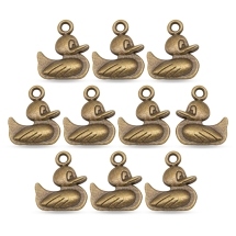 Zawieszka Stop Metalowy 18x16mm Kolor: Bronze 10szt (14WB8821)