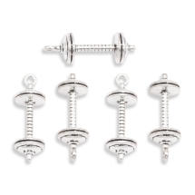 Zawieszka Stop Metalowy 33x11.5x11.5mm Otwór 1.5mm Kolor: Antyczne Srebro 5szt (14WB8779)