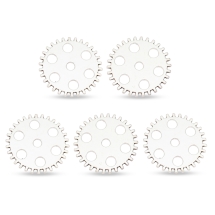 Zawieszka Stop Metalowy 26x1mm Otwór 2-3mm Kolor: Antyczne Srebro 5szt (14WB9030)