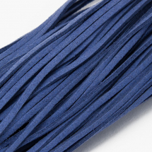 Sznurek Zamszowy 2.5x1.4mm Kolor: Niebieski 5szt1 m (14WB9731)