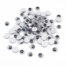 Oczka Żywe Plastikowe 7x3mm Kolor: Czarny 100szt/opakowanie (14WB9535)