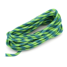 Sznurek Paracord Poliester i Spandex 4mm Kolor: Zielony 5m (14WB9120)
