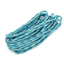 Sznurek Paracord Poliester i Spandex 4mm Kolor: Niebieski 5m (14WB9126)