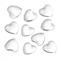 Kaboszony Szklaney18x18x4.5mm Kolor: Bezbarwny 10szt (14WB9386)