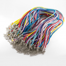 Baza do Naszyjnikasztuczna Skóra 42x0.3cm Kolor: Mix kolorów 5szt (13WB10745)