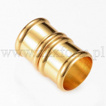 Zapięcie Magnetyczne, Mosiądz, Złoto, 21x14mm, 1szt (13WB12338)