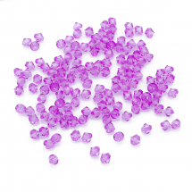 Koraliki Akrylowe Fasetowane Biconus 4mm 650szt/25g (13WB14140)