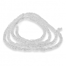 Koraliki Szklane 2x2x2mm 198szt/40cm/sznur (13WB12930)