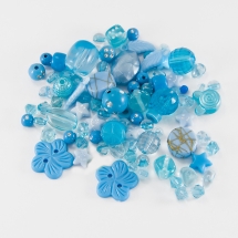 Намистини Акрил "Бомбей" Змішані Форми, Колір: Чирок, 5.5-28x6-20x3-11мм, Отвір 1-5мм, близько 250шт/50г, (13WB14227)