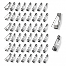 Основа під Брошка Залізна, Булавка, з 1-м Отвором, Колір: Збройна Сталь, 15х5мм, Отвір 3мм, Пін: 1мм, (13WB12775)