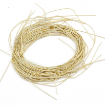 Bajorek do Haftu Miękki Miedź, Jasne Złoto, 0.5mm, 1000сm/10g (13WB16702)