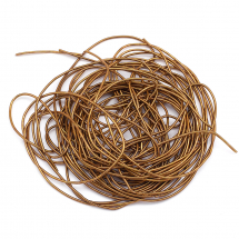 Bajorek do Haftu Miękki Miedź, Antyczne Złoto, 1mm, 580cm/10g (13WB16736)