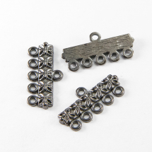 Zawieszka Łącznik Stop metalu 25x12mm Otwór 1,5mm Kolor: Brąz 10szt (13WB16922)