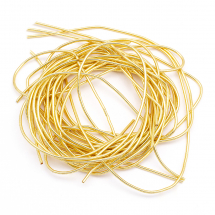 Bajorek do Haftu Miękki Miedź, Żółte Złoto, 1.5mm, 465cm/10g (13WB17278)