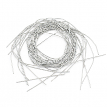Bajorek do Haftu Miękki Miedź, Srebrny, 0.5mm, 1000cm/10g (13WB17310)