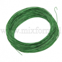 Bajorek do Haftu Twardy Miedź 1mm Zielony 250сm/10g (13WB17315)