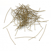Szpilki Gwoździe Żelazo 60х0.7mm Kolor: Brązowy około 120szt/25g (13WB17688)