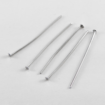 Szpilki Gwoździe Żelazo 60х0.7mm Kolor: Platyna około 120szt/25g (13WB17689)