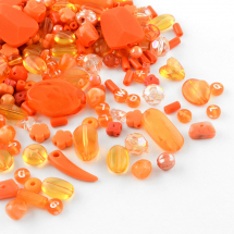 Koraliki Akrylowe "Bombaj" 5.5-28x6-20x3-11mm 60szt/50g (13WB17975)