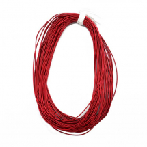 Bajorek do Haftu Twardy, Miedź, Czerwony, 1mm, 250cm/10g (13WB18339)
