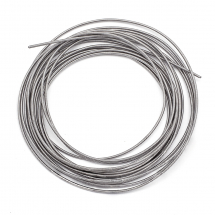 Bajorek do Haftu Twardy Miedź, Szary, 1mm, 250cm/10g (13WB18350)