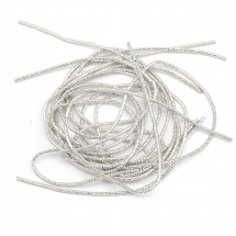 Bajorek do Haftu Figurowana Bambus Miedź 1.5mm Kolor: Srebrny 285сm/10g (13WB18377)